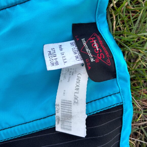 vintage blue zip up corset top NWT deadstock - Picture 2 of 5